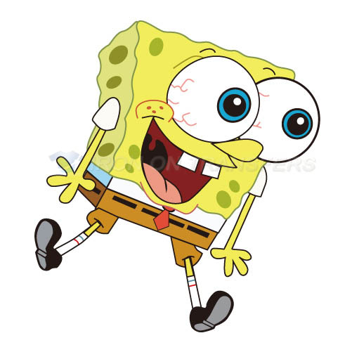 SpongeBob SquarePants Iron-on Stickers (Heat Transfers)NO.863